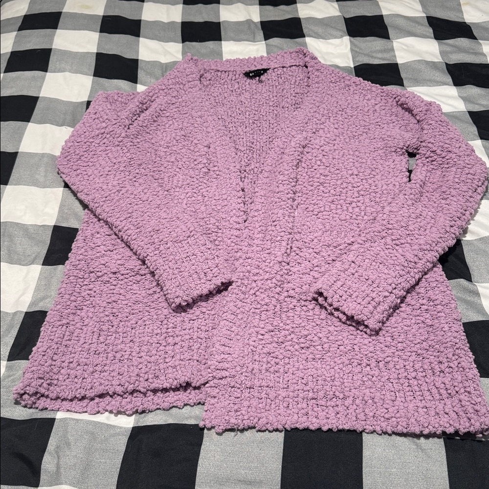 🖤Rachea Cozy Purple Textured Cardigan🖤